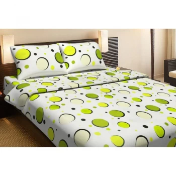 Комплект постільної білизни Lotus Ranforce - Balloons зелений
