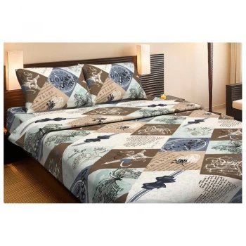 Комплект постільної білизни Lotus Ranforce - Lory червоний