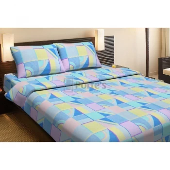 Комплект постільної білизни Lotus Life Collection - Flame мульти Євро