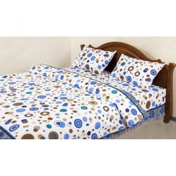 Комплект постільної білизни Lotus Ranforce - Bubble синій