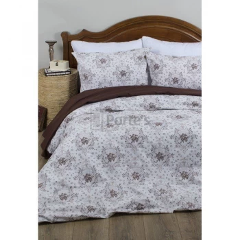 Комплект постільної білизни Lotus Premium - Anna бежевий Євро