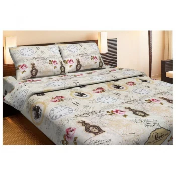 Комплект постільної білизни Lotus Ranforce - Forever рожевий двоспальне