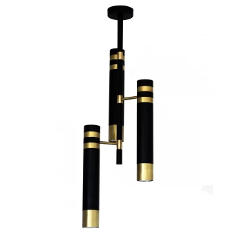Люстра – Level lamp V3 black&brass 
