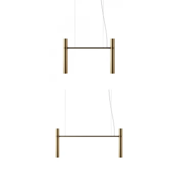 Люстра – Tube chandelier золота