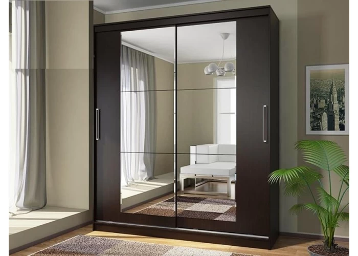  Шкаф-купе с зеркальными дверями под заказ 19  1 — купить в PORTES.UA