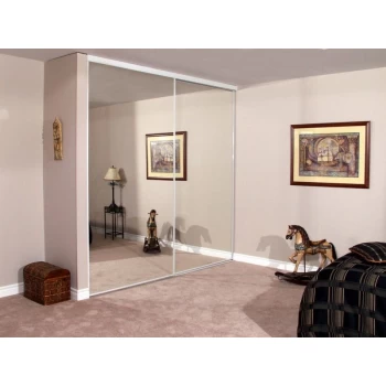 Шафа-купе із дзеркальними дверима на замовлення 12