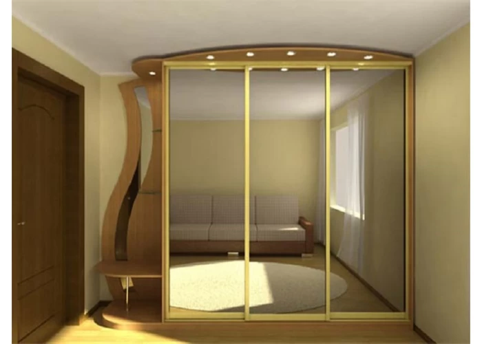  Шкаф-купе с зеркальными дверями под заказ 13  1 — купить в PORTES.UA