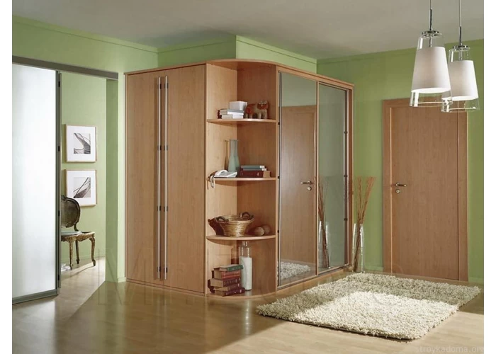  Угловой шкаф купе под заказ Сupboard 19  1 — купить в PORTES.UA