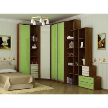 Угловой шкаф купе под заказ Сupboard 10