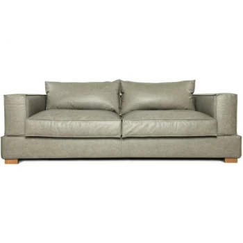 Прямий диван Маттео, шкіра