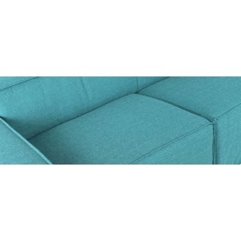 Прямий диван Кавіо, бірюзовий