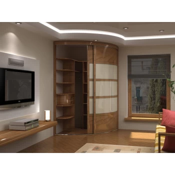 Кутова шафа купе на замовлення Сupboard 4