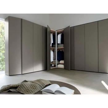 Кутова шафа купе на замовлення Сupboard 7