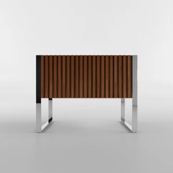 Тумба приліжкова з хромом Arris