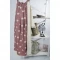Плед микроплюш Barine - Star Throw burgundy 130*170