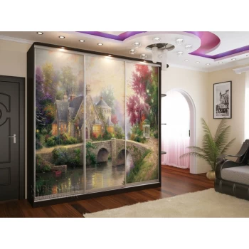 Шкаф-купе с фотопечатью под заказ 10