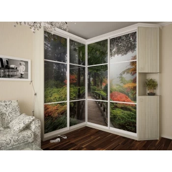 Шкаф-купе с фотопечатью под заказ 11