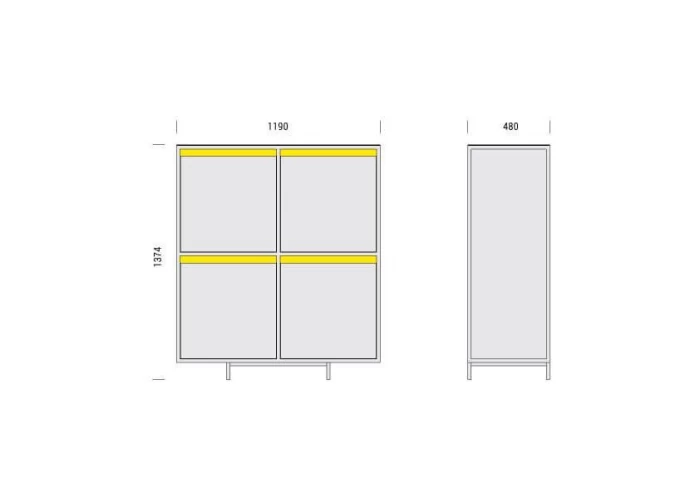  Капборд Inframe  3 — купить в PORTES.UA