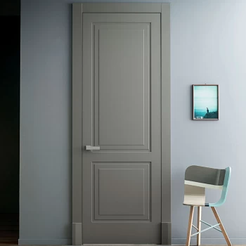 Двери серые межкомнатные Stockholm LK-11