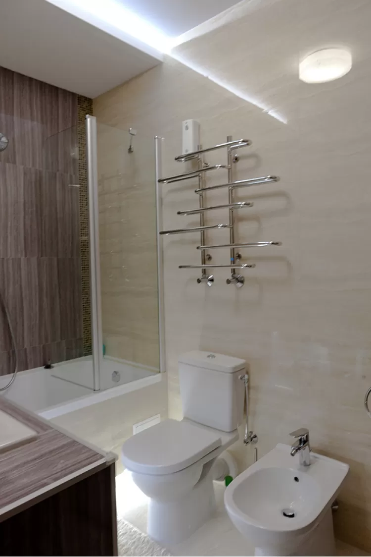 Санвузол — Дизайн-проект 3-кімнатної квартири, 100м.кв — Катерина Кузьмук