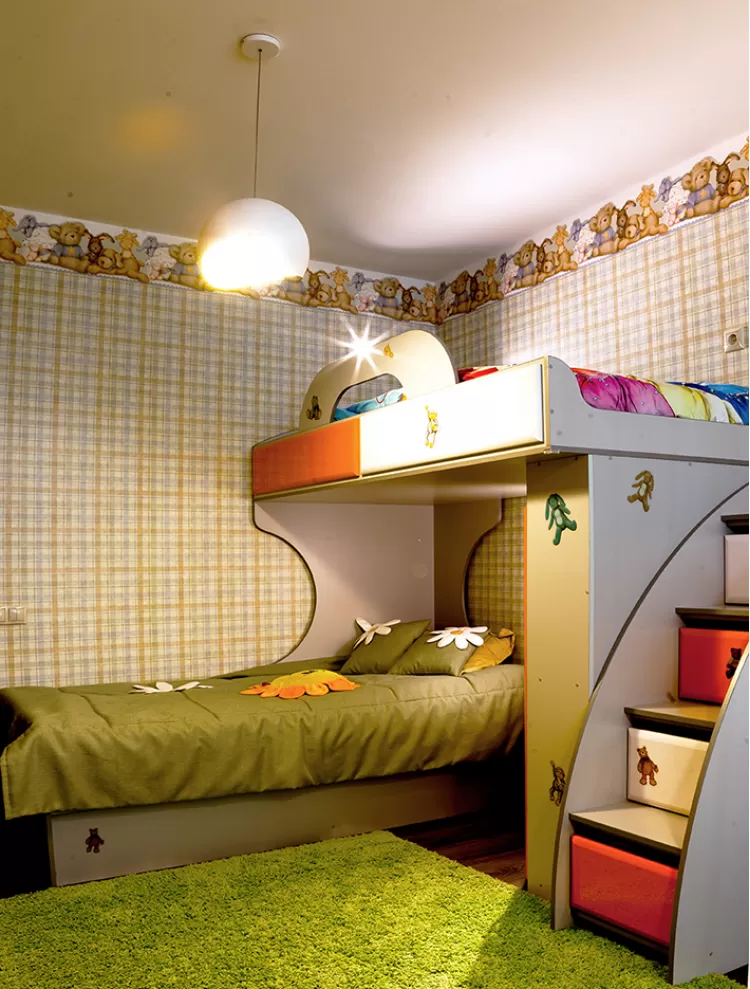 Дитяча — Дизайн-проект 3-кімнатної квартири, 100м.кв — Катерина Кузьмук