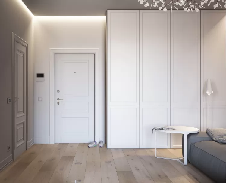 Передпокій — Дизайн-проект квартири-студії в ЖК Синергія 3+, 40м.кв — cтудія дизайну GRIGOROVICH