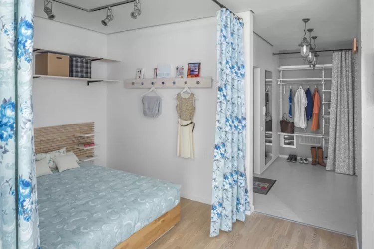 Спальня – фото интерьера № 1040