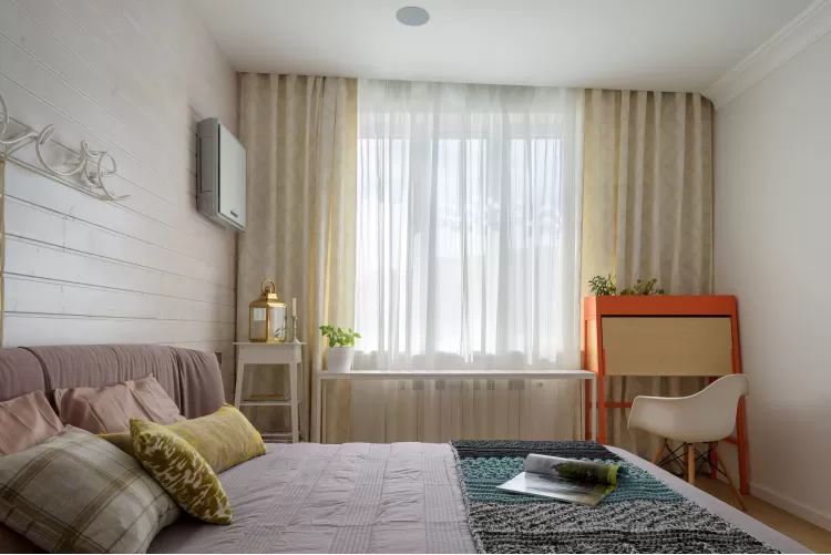 Спальная комната – фото интерьера № 1772