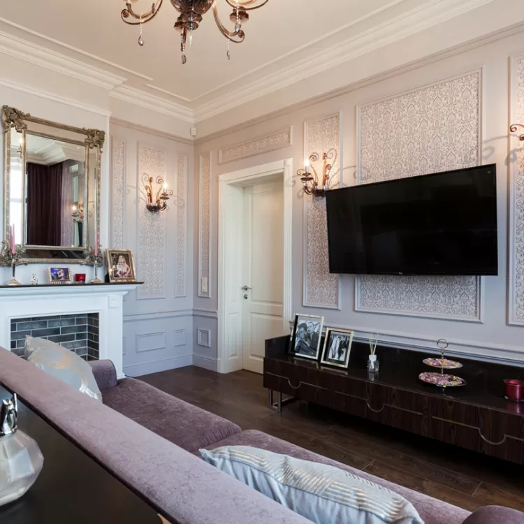 Вітальня – гарне фото стилю інтер'єру № 969