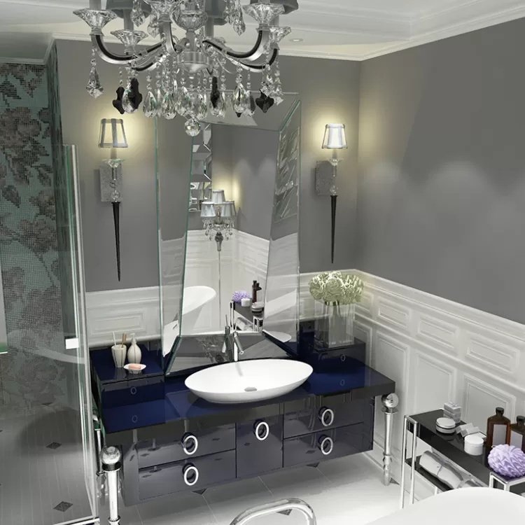 Фотографія: Санвузол – Дизайн-проект квартири у ЖК Новопечерські Липки, 80 м.кв – 988