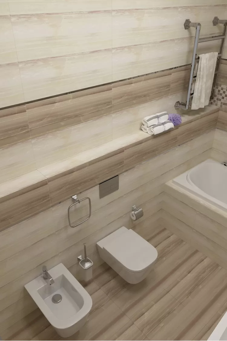 Фото дизайну: Санвузол – Дизайн-проект житлового будинку у селищі Лісники, 233 м.кв – 1980