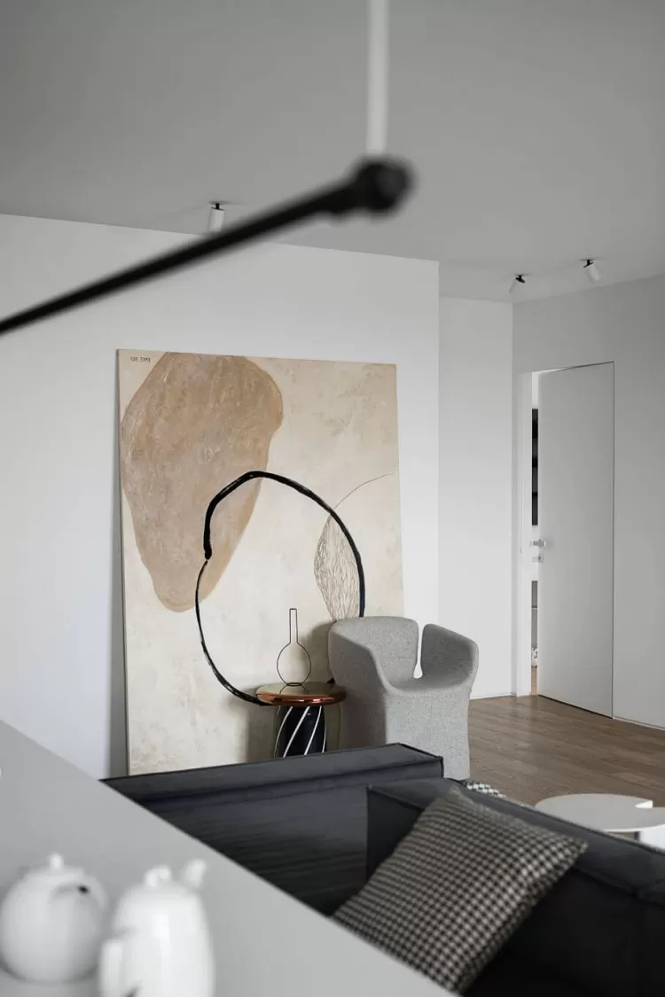 Гостиная — Дизайн-проект 3-комнатной квартиры White Freedom, 93м.кв — студия дизайна Azovskiy + Pahomova