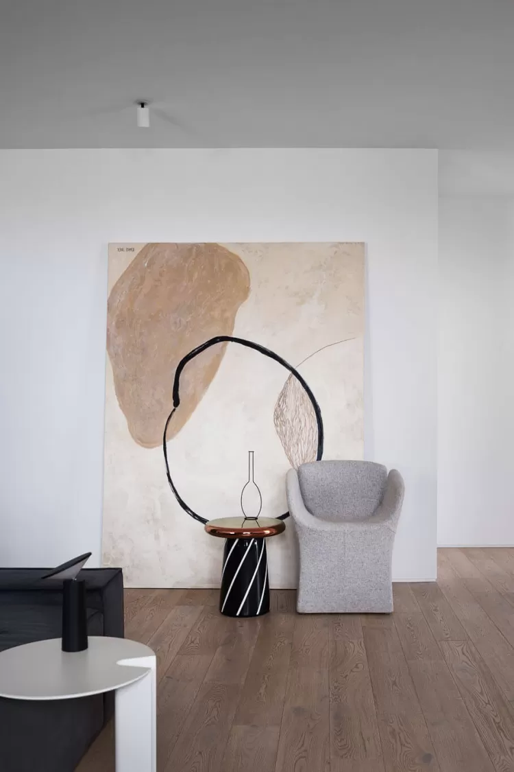 Гостиная — Дизайн-проект 3-комнатной квартиры White Freedom, 93м.кв — студия дизайна Azovskiy + Pahomova