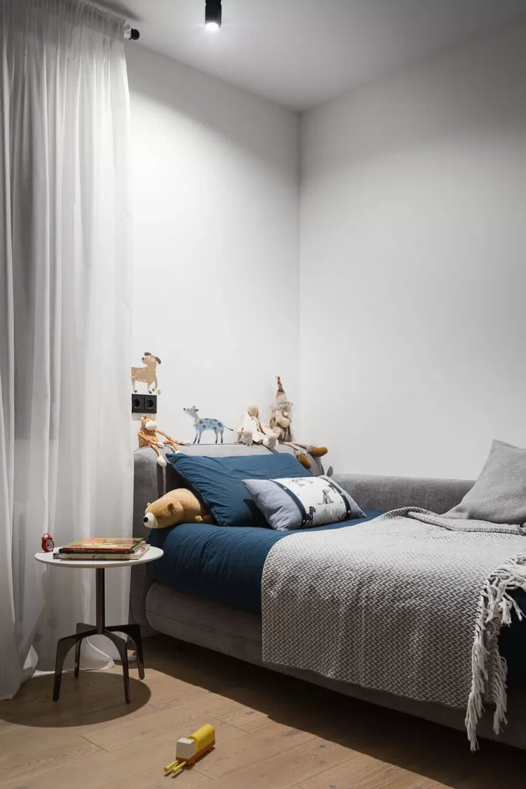 Детская — Дизайн-проект 3-комнатной квартиры White Freedom, 93м.кв — студия дизайна Azovskiy + Pahomova