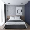 Спальня в дизайн-проекте квартиры ЖК Славутич, 39 м.кв — KEY Design