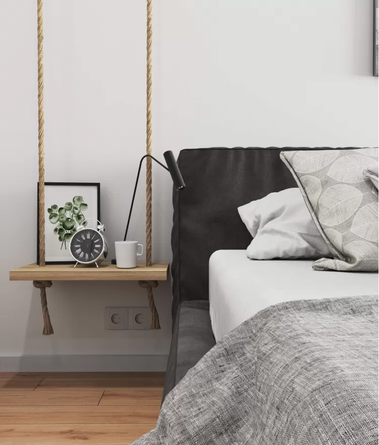 Кухня-гостиная  в дизайн-проект 2-квартиры в ЖК Заречный, 50м.кв. —  студия дизайна KEY Design