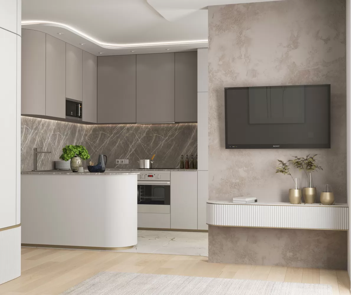 Кухня-гостиная