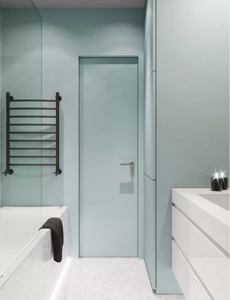 Санузел – фото интерьера № 2092