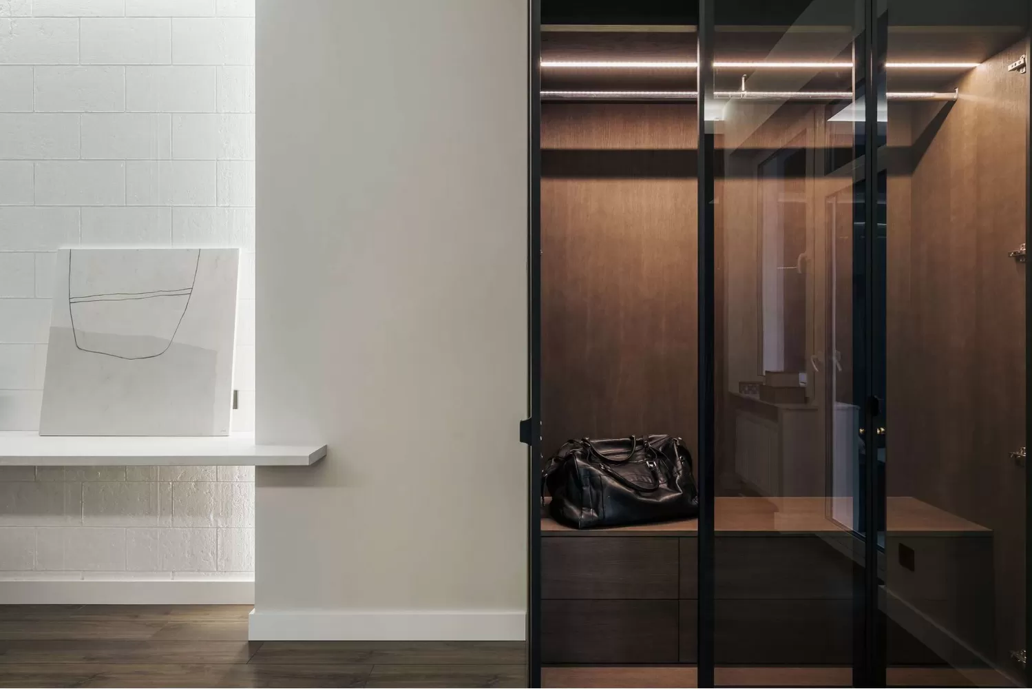 Спальня в дизайн-проекті квартири в КД GOGOL 47, 82 м. кв. - студія дизайну TABOORET