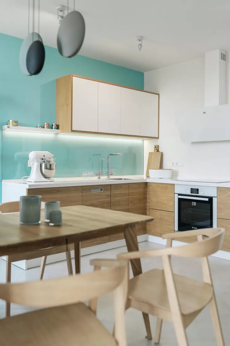 Кухня-гостиная – отличное фото дизайна № 1631