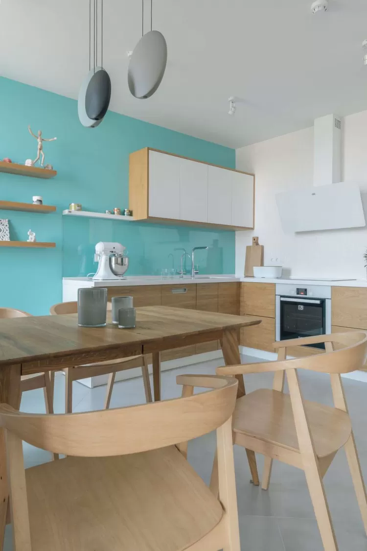 Кухня-гостиная – оригинальное фото фото-идея № 1634