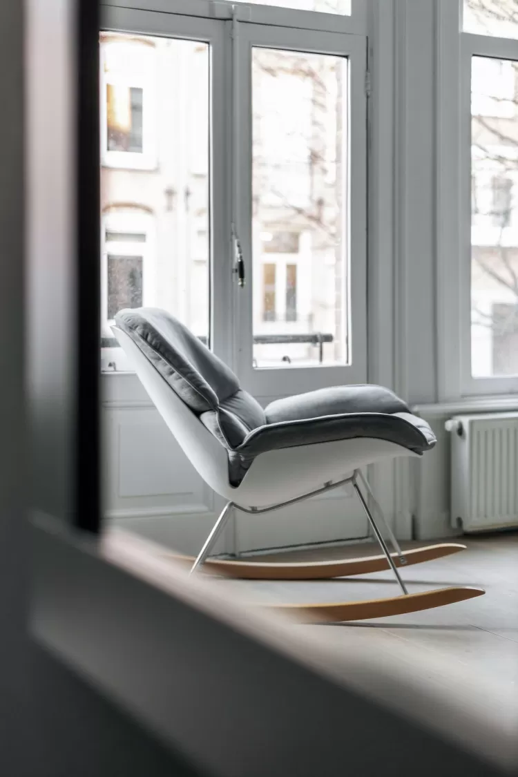 Вітальня - Дизайн-проект квартири Amsterdam De Pijp у скандинавському стилі, 42 м.кв - студія дизайну TABOORET