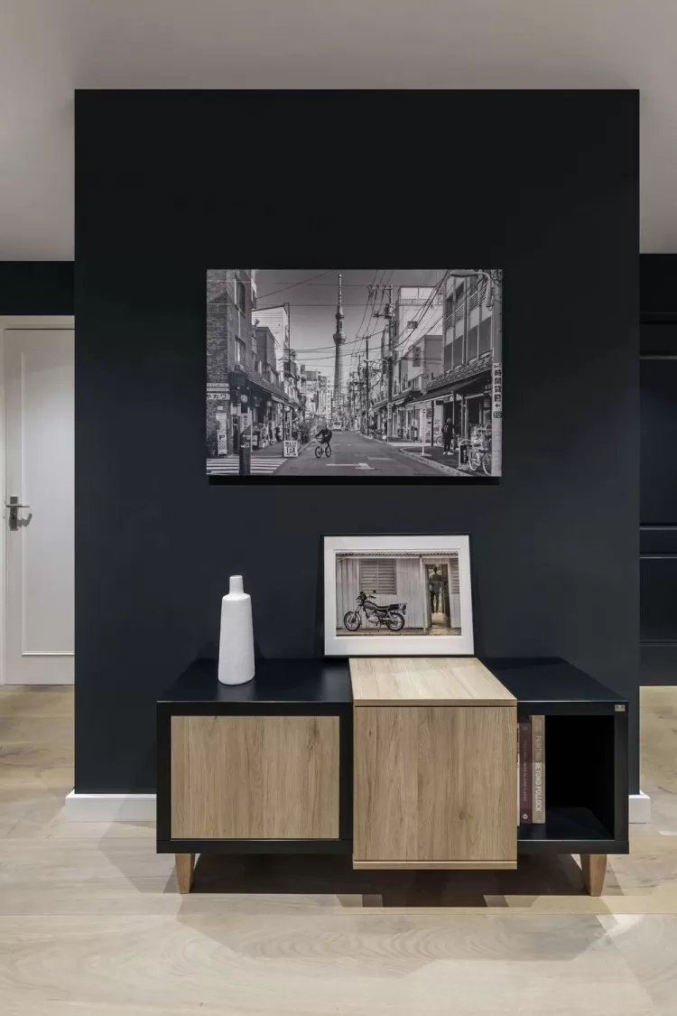 Вітальня - Дизайн-проект квартири Amsterdam De Pijp у скандинавському стилі, 42 м.кв - студія дизайну TABOORET