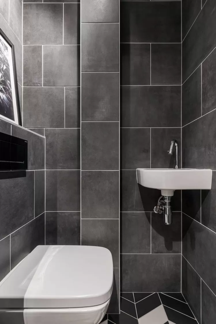 Фотографія: Санвузол – Квартира Amsterdam De Pijp у скандинавському стилі, 42 м.кв – 1674