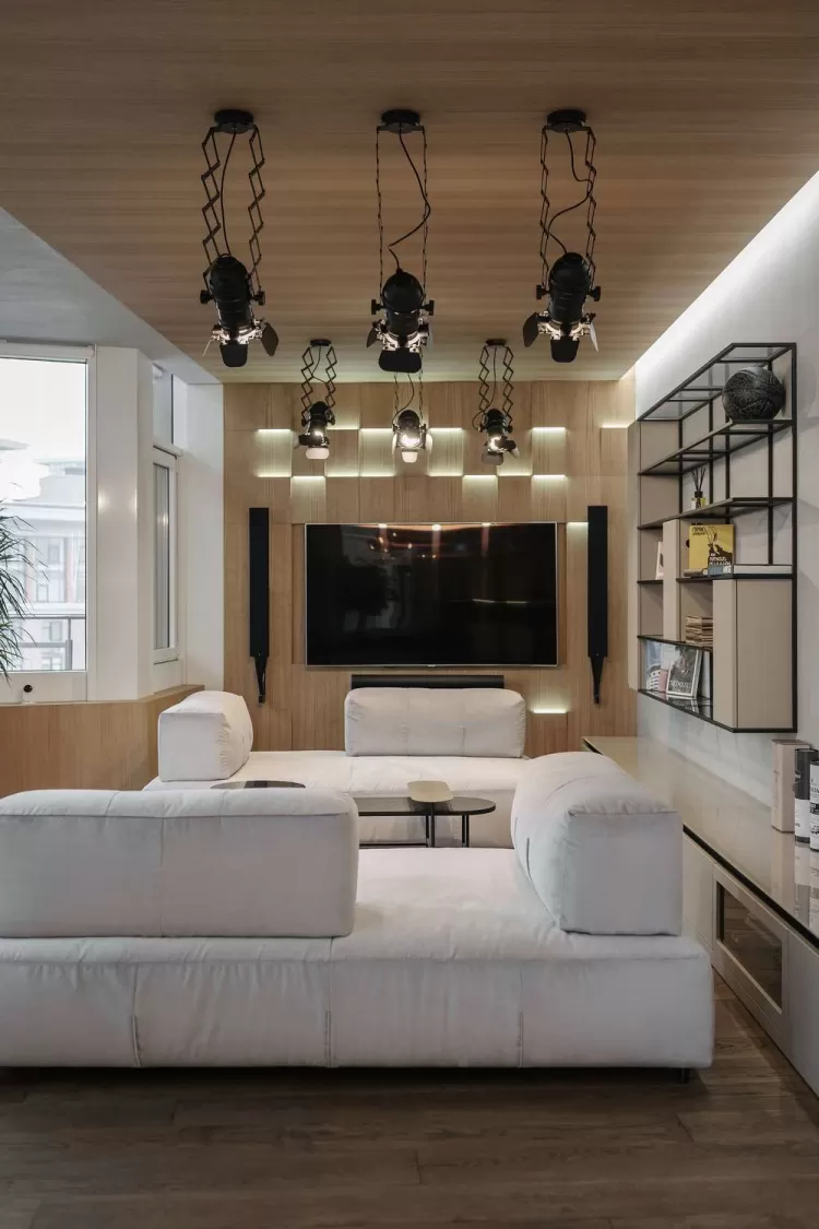 Кухня-гостиная — Дизайн-проект квартиры в ЖК Сонячна Брама 175м.кв — студия дизайна TABOORET