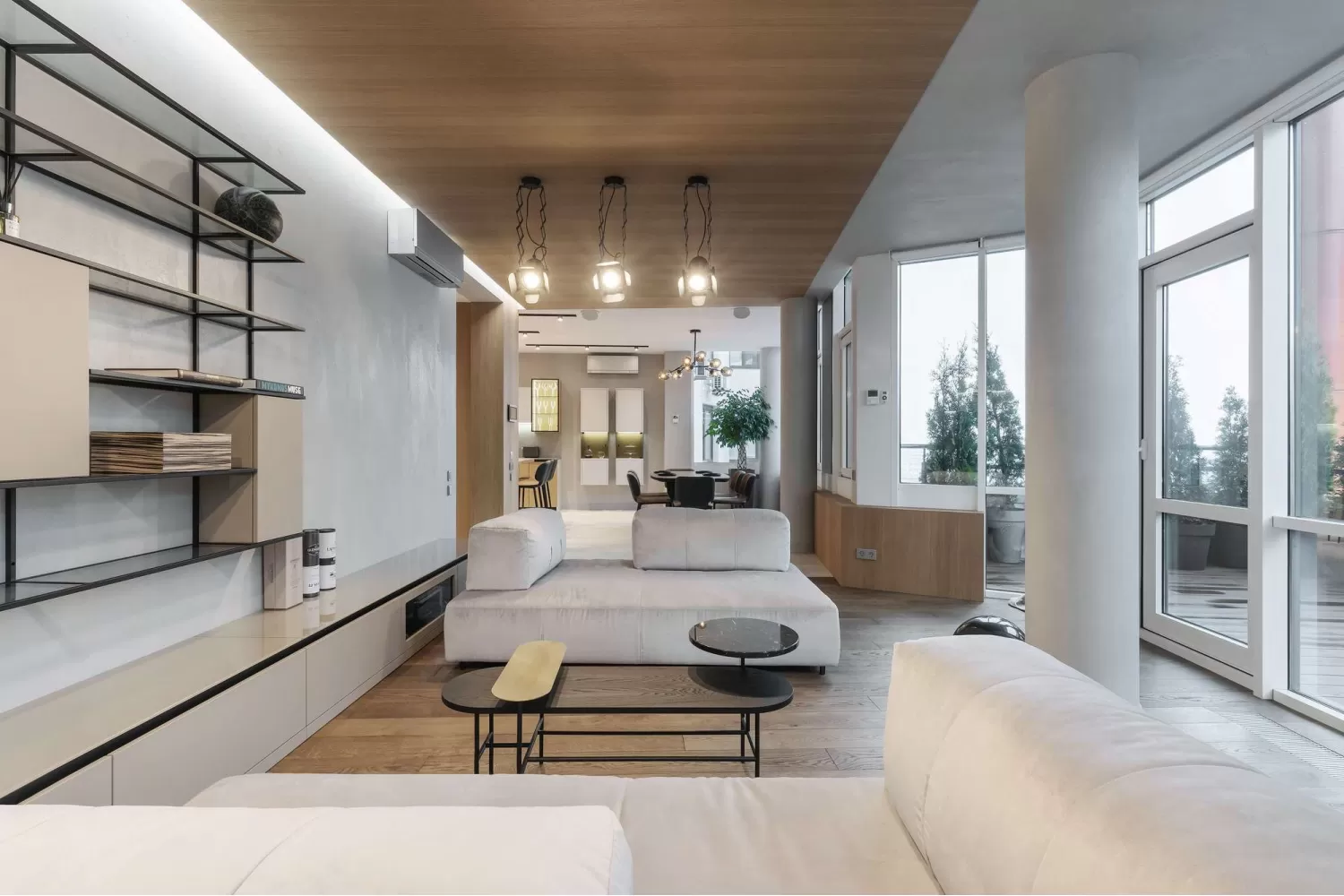 Кухня-гостиная — Дизайн-проект квартиры в ЖК Сонячна Брама 175м.кв — студия дизайна TABOORET