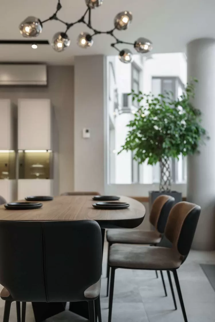 Кухня-вітальня — Дизайн-проект квартири в ЖК Сонячна Брама 175м.кв — студія дизайну TABOORET