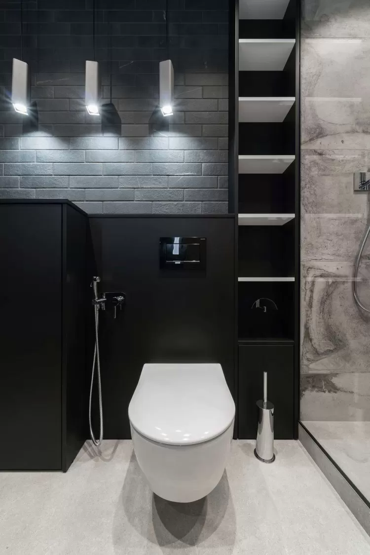 Фото: Санузел – Дизайн проект квартиры 175м.кв – 1887