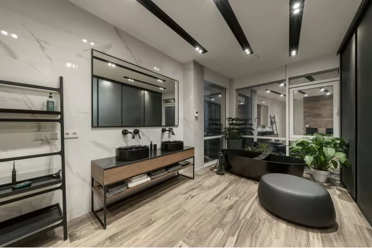 Дизайн-проект квартиры в ЖК Сонячна Брама 175м.кв – Ванная – 1897