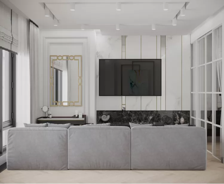 Гостиная – качественное фото тренд дизайна № 1815